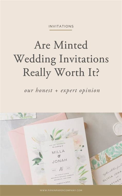 minted invitations|A Minted Wedding Invitations Review (aka What We .
